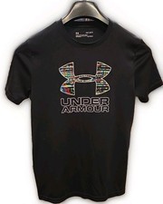 Under Armour Youth Black Short Sleeve Shirt Size Youth Large