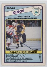 1984-85 O-Pee-Chee Charlie Simmer #358 i3a