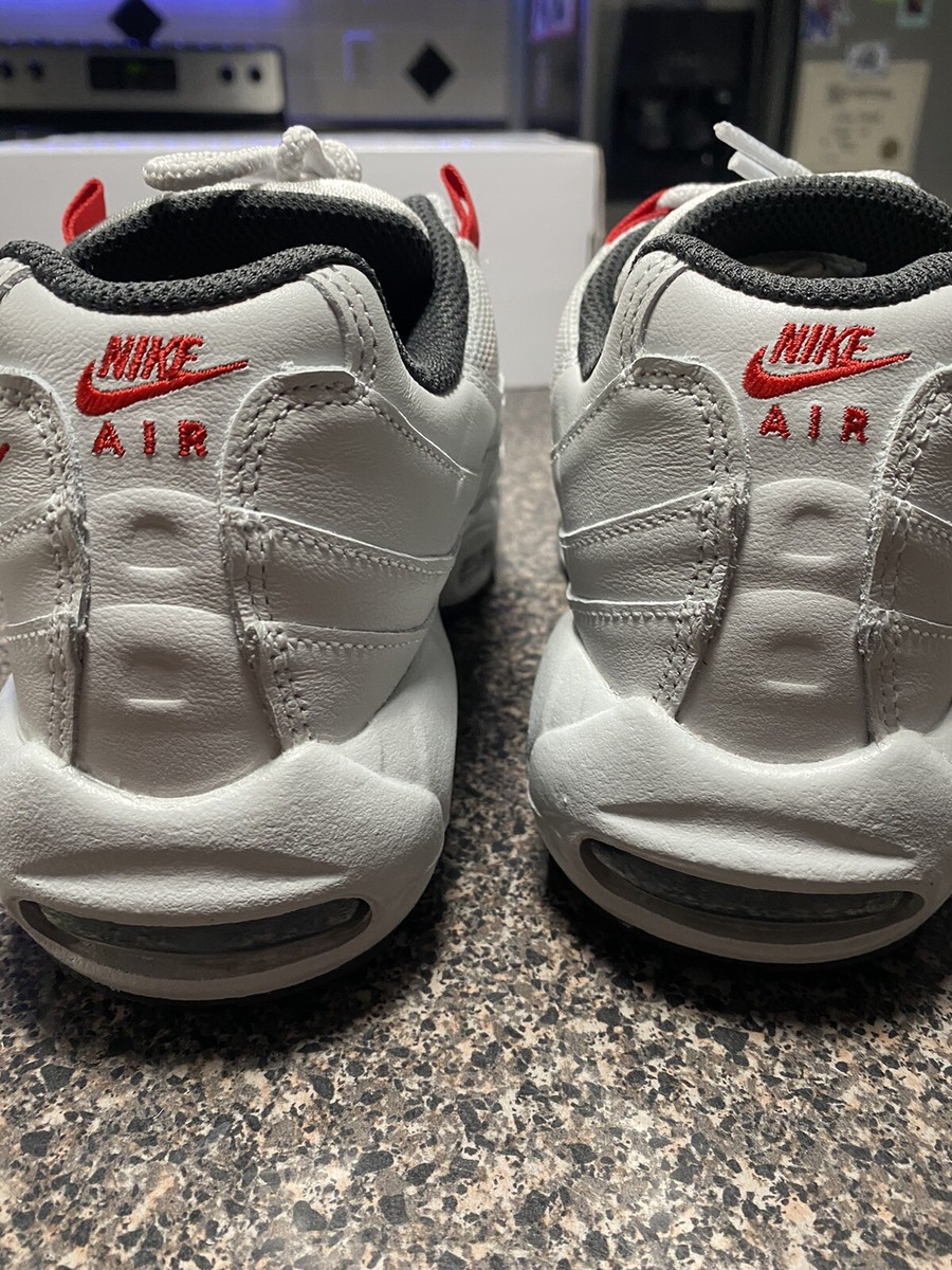 Nike Air Max 95 iD Men's 8 Grey Silver Red Missing Lid | eBay