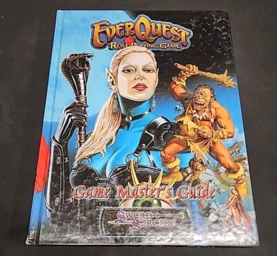 EVERQUEST Role Playing Game Game Masters Guide Hardcover (2002)