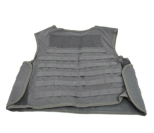 Survival Armor OC/AS Carrier Tactical Molly Vest Black Police Medium M Tall - Picture 4 of 7
