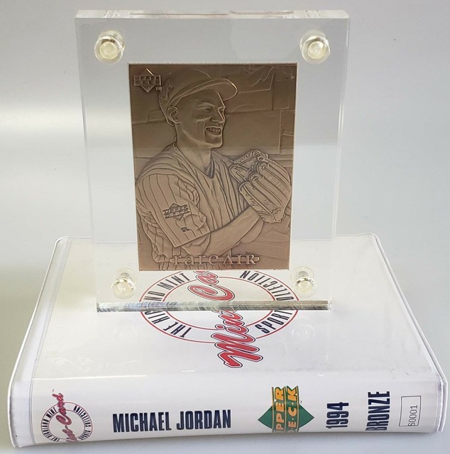 1994 Michael Jordan Upper Deck Highland Mint Bronze Card 1/5000 Ebay 1/