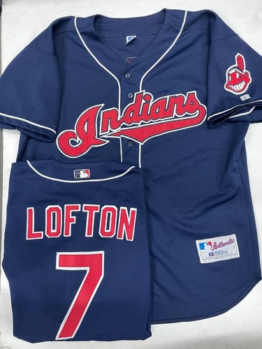 lofton indians jersey