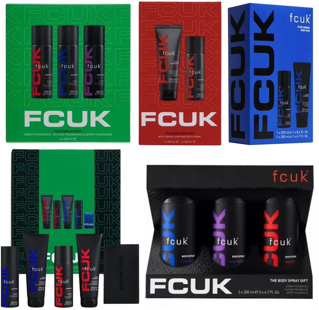 FCUK Mens Christmas Gift Sets Choose Your Set eBay