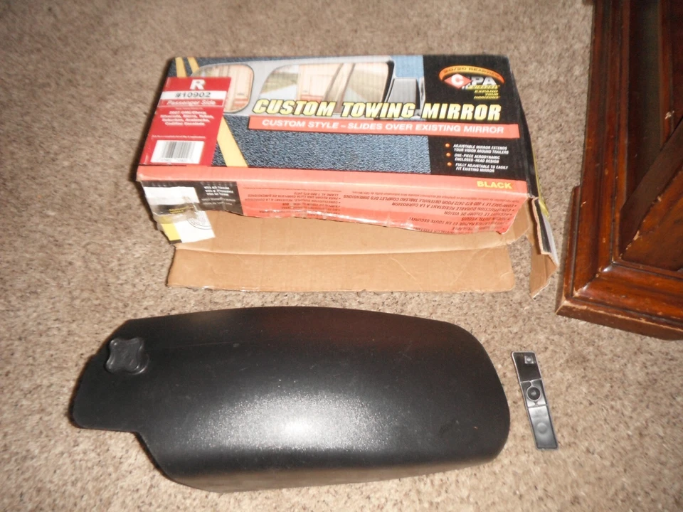 Custom Towing Mirrors Slide Over 92-98/99  Chevy/GMC  2 CIPA USED Easy On & Off - Image 2 of 4