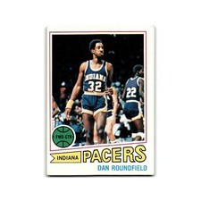 1977 Topps Dan Roundfield RC Pacers #13