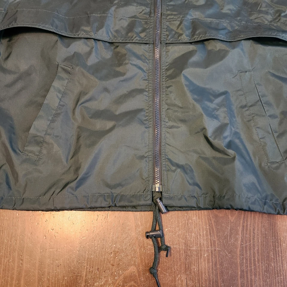 Chaqueta cortavientos Sport-Tek By Port Authority ligera cremallera completa verde para hombre L Foto 3 de 4