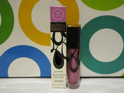BENEFIT ~ ULTRA SHINES LIP SHINE ~ WILD CHILD ~ 0.17 OZ BOXED