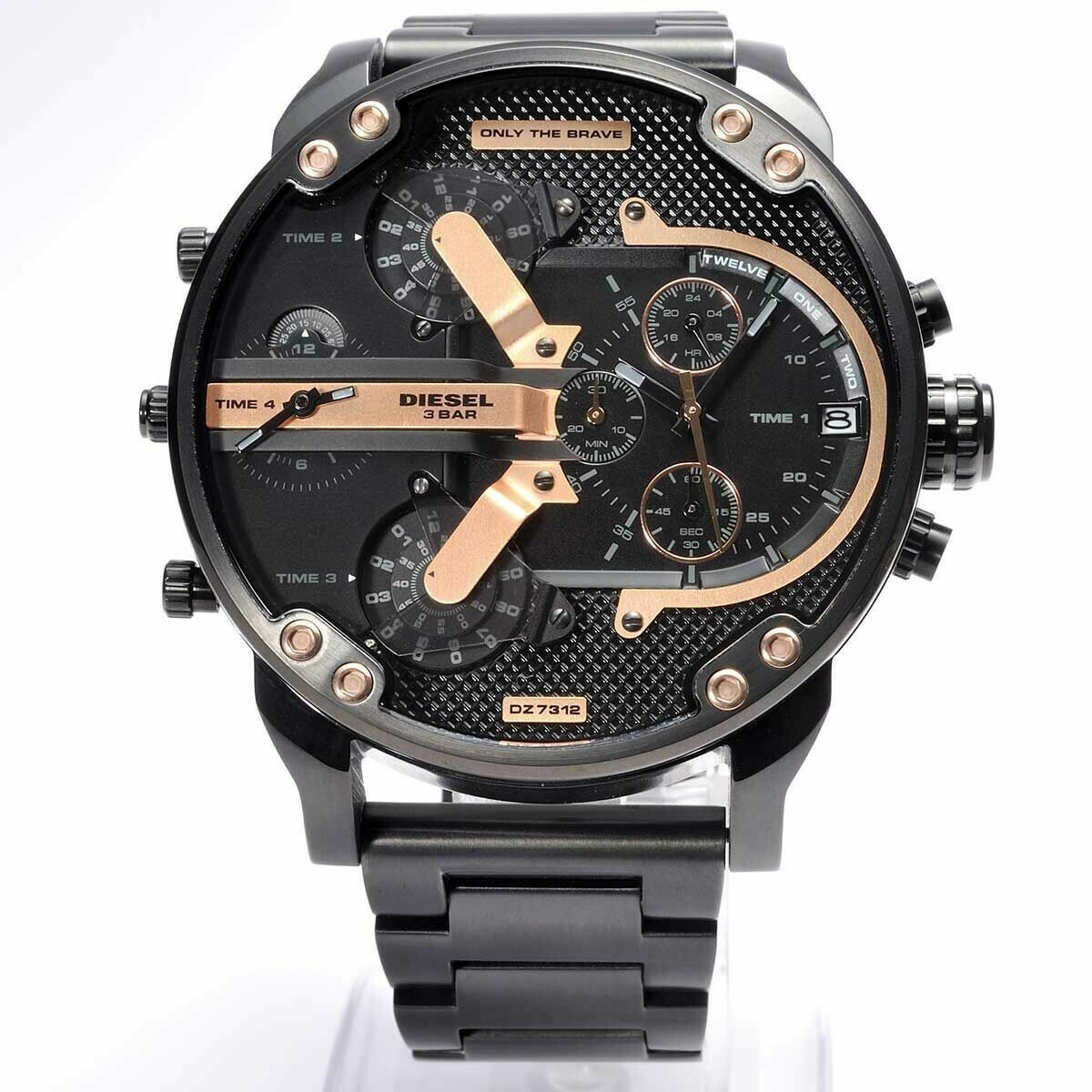 ⭐️ 海⭐️DIESEL DZ-7312 Mr. Daddy 2.0 Diesel Mr. Daddy 2.0 Men's Black Watch - DZ7312 for sale