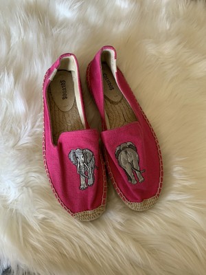 fuchsia pink espadrilles