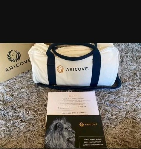 Aricove Premium Bamboo Viscose Cooling Weighted Blanket 48x72 Inches  -image