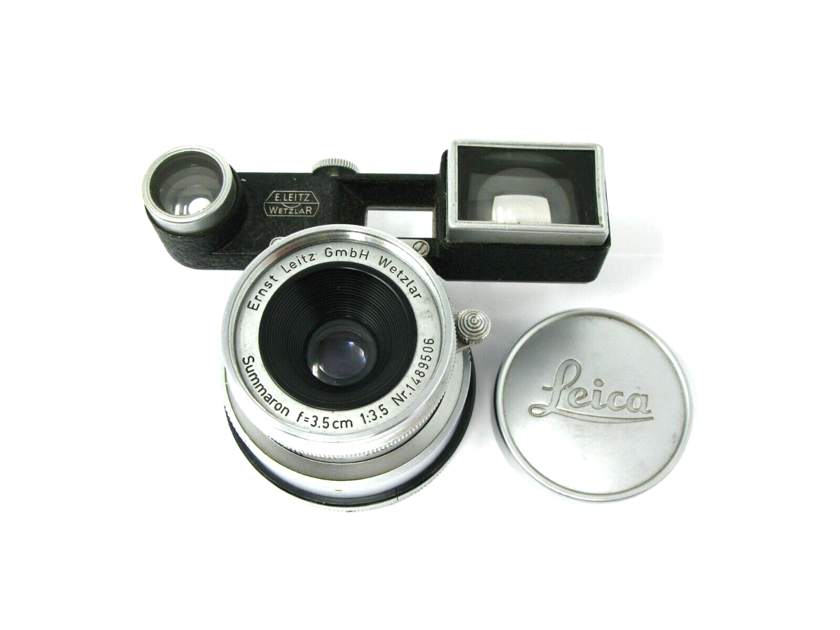 Summaron 3.5cm f3.5 Ernst Leitz GmbH Wetzlar ズマロン 35mm Leica