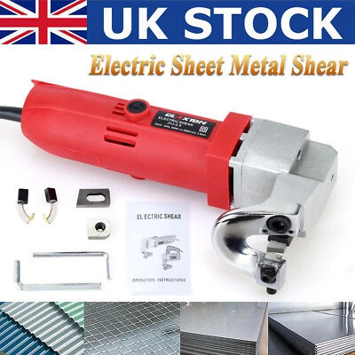 KING SHOWDEN Electric Sheet Metal Shear 500W Snip Scissor Nibbler Cutter PowerTool 2.5mm 220V