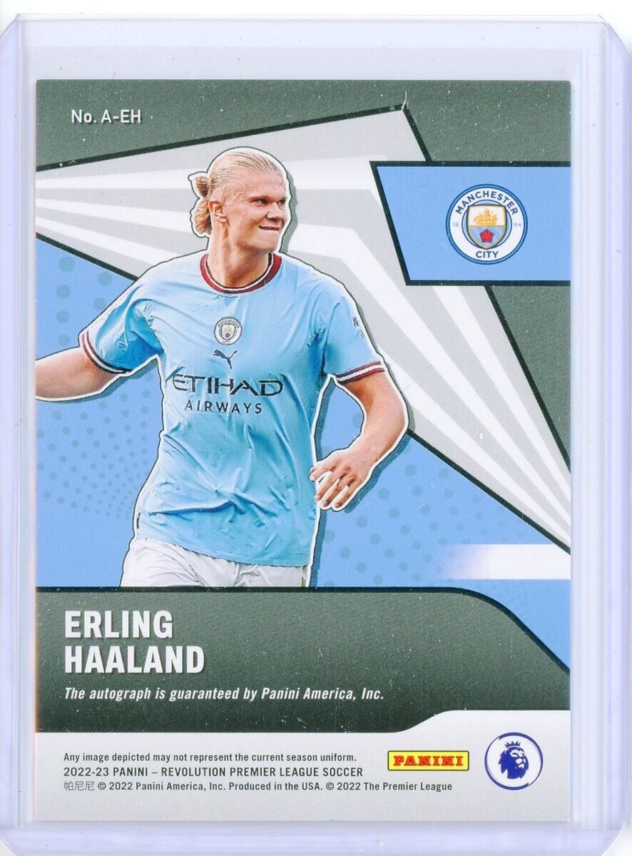 2022-23 Panini Revolution Premier League EPL ERLING HAALAND 2022-23 Panini Revolution Premier League EPL ERLING HAALAND