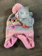 Disney Hat  Mitten Set Size 2T-4T New