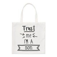 Trust Me I'm A Sohn Regular Tragetasche Witz Worlds Best Lieblings Toll Lustig