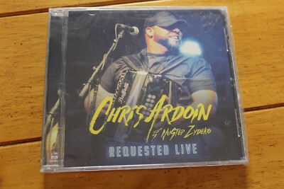 CHRIS ARDOIN & NUSTEP ZYDEKO - REQUESTED LIVE CD [NEW SEALED] CASE CRACKED