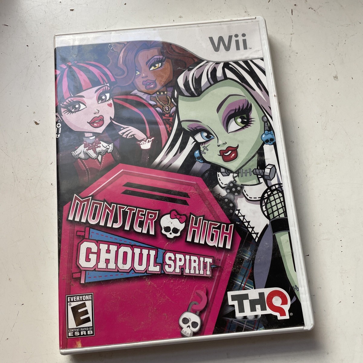 NINTENDO Wii VIDEO GAME MONSTER HIGH GHOUL SPIRIT NINTENDO Wii
