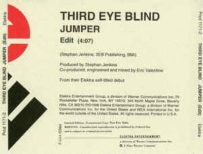 Third Eye Blind: Jumper PROMO MUSIC AUDIO CD edit alternative rock Elektra 1998