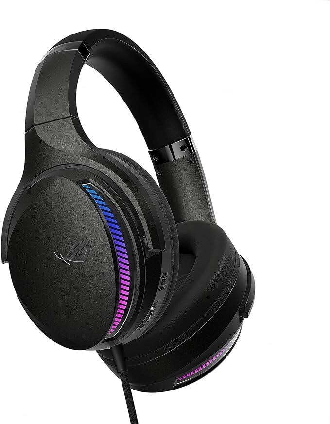 ASUS ROG Fusion II 300, Cuffia Gaming USB-C e USB-A, Microfono AI Beamforming