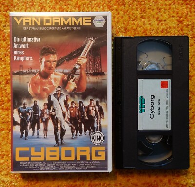 Cyborg (1989) * Van Damme * FSK 18 * Orig. Kinofassung * VHS Film * CANNON