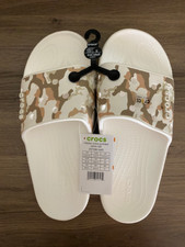    NWT    Crocs Classic Classic Slides Mens Sz 10 Camo