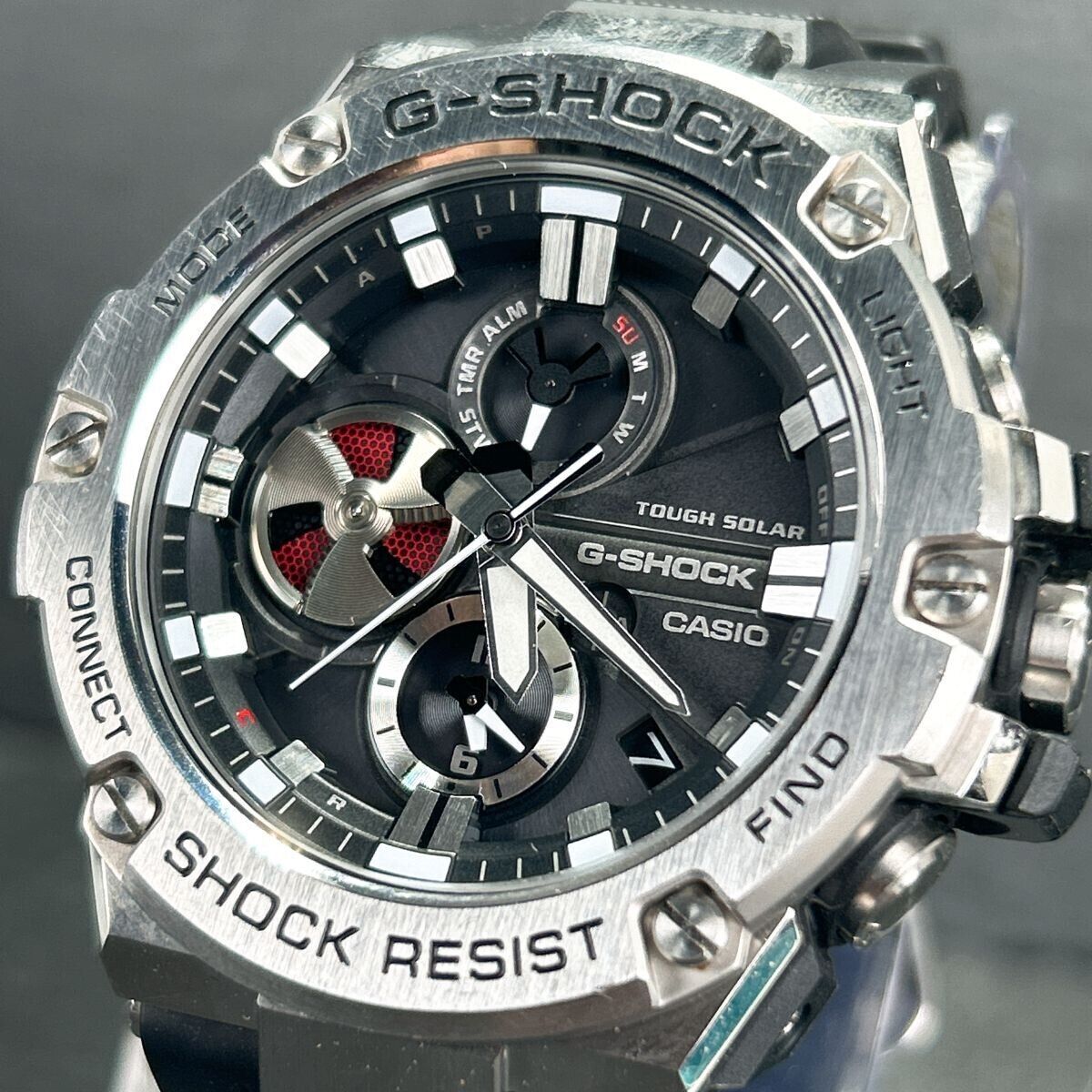 CASIO G-SHOCK G-STEEL GST-B100-1AJF Bluetooth Smartphone CASIO G-SHOCK G-STEEL GST-B100-1AJF Bluetooth Smartphone