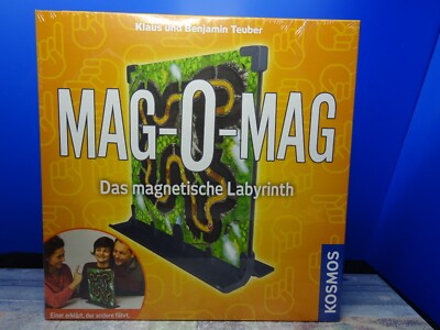 Kosmos MAG-O-MAG das magnetische Labyrinth  8+ Jahre 3-4 ca. 30 Spieler Neu OVP