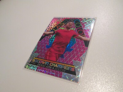 Diogo Jota Splash of Color Pink Traxx Limited 274/299  Goodwin Upper Deck 2022