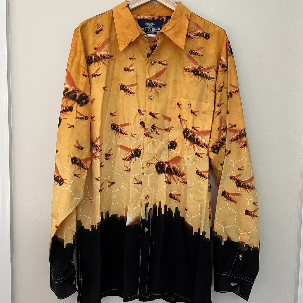 wu tang floral shirt