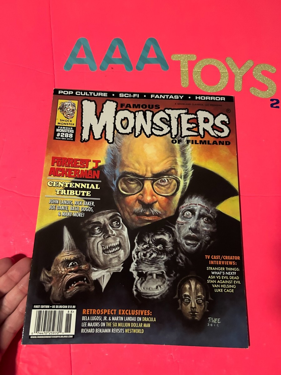 Famous Monsters of Filmland #288 Nov/Dec 2016 Magazine Grade 9/10