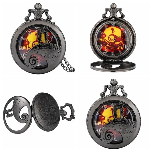 Steampunk Unique Quartz Pocket Watch with Necklace Chain for Women Men Watches - Picture 112 of 116