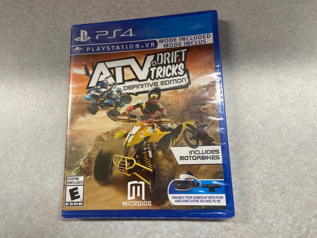 ATV Drift & Tricks Definitive Edition PS4 (Brand New Factory Sealed US  Version) 