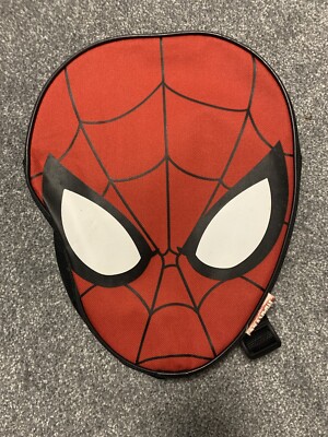 Spiderman Lizenzierter 3D Gesicht Schulrucksack