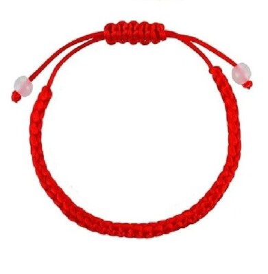1x Lucky Red Saite Armband Kabbala verstellbarer Knoten Kabbala Seil heiße Geschenke UK