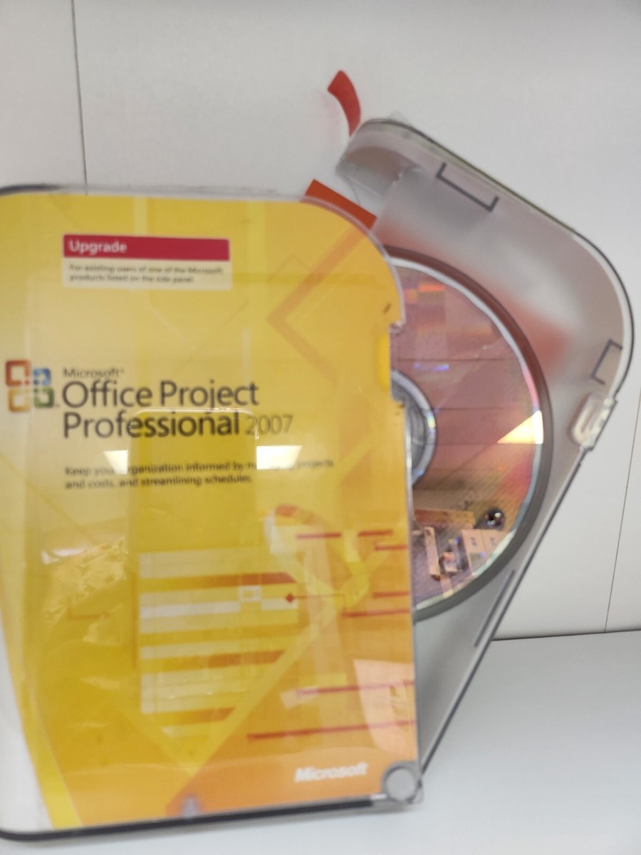 Buy Microsoft Office Project Professional 2007 - Upgrade