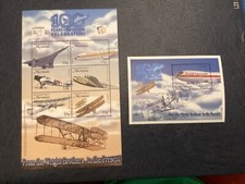 US Micronesia 551-552 Aviation Wright Brothers on XF NH (A500)