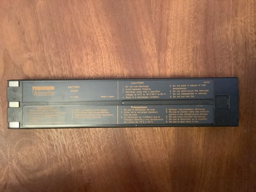 Ferguson Videostar VHS Video Recorder Accessories Rechargeable Battery V214 - Picture 11 of 15