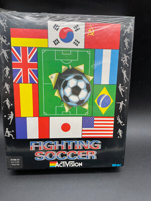 Fighting Soccer - Atari ST Small(Big) BOX- Brand New/Sealed/NEU - English
