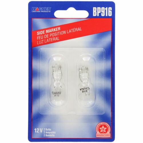 Wagner BP916 Parking Light, Side Marker Bulb - 2 PACK - Picture 1 of 1