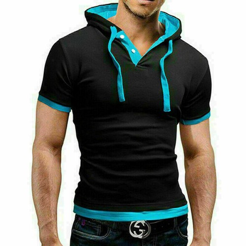 Men's Slim Fit Short Sleeve Shirts 
