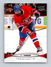 2011-12 Upper Deck P.K. Subban Montreal Canadiens #102
