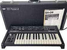 Roland SH-09 Analog Monophonic Synthesizer with Carrying Case Tested & Working