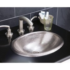 Native Trails CPS539 Rolled Baby Classic Bathroom Sink Brushed Nickel