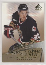 2003 SP Game Used Edition Rookie Debut Gold 32/40 Tier 1 Antoine Vermette 01zx