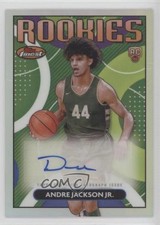 2023-24 Topps Finest Rookie Refractor Andre Jackson Jr #RFA-AJ Auto x2o