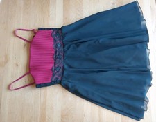 Festliches Kleid f&uuml;r verschiedene Anl&auml;sse, Gr. 170, 36/38, schwarz-rot