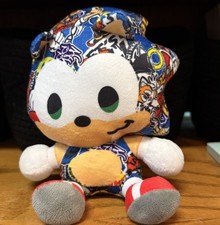 Sonic the Hedgehog Sticker Bomb plush, manufactured for Sega's 60th anniversary
