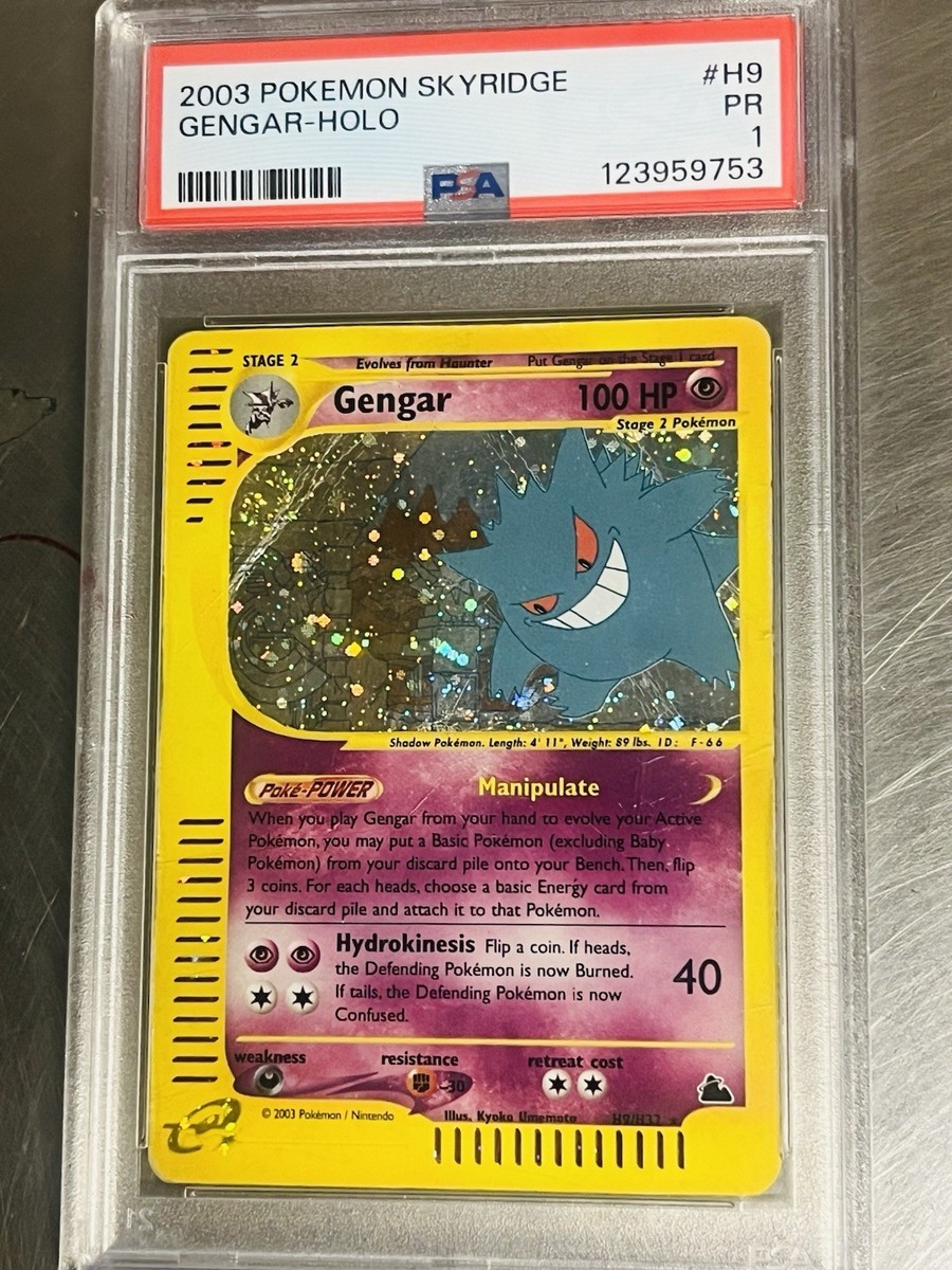 Gengar H9/H32 Skyridge Holo for sale online | eBay