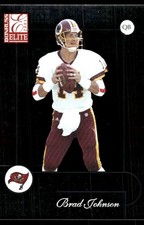Brad Johnson 2001 Donruss Elite #97 Buccaneers NFL READ FREE SHIP AutographDen